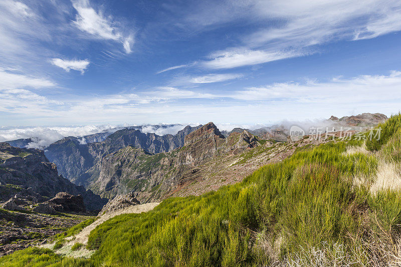 Pico do arieiro，马德拉岛